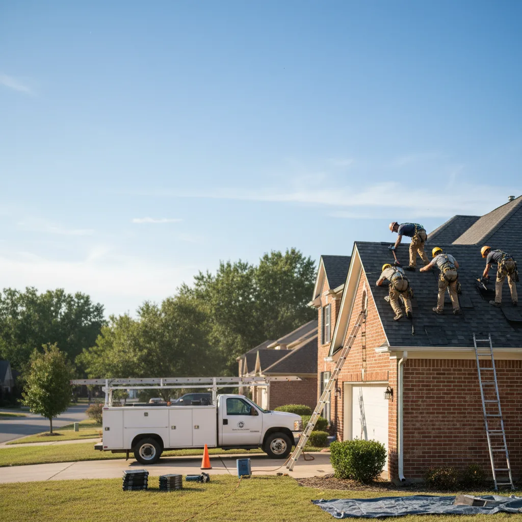 Roof Repair in Hahnville